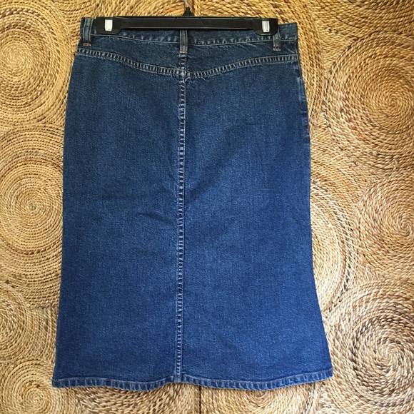 Calvin Klein Jeans Denim Stretch Skirt Juniors 3 - Picture 2 of 10